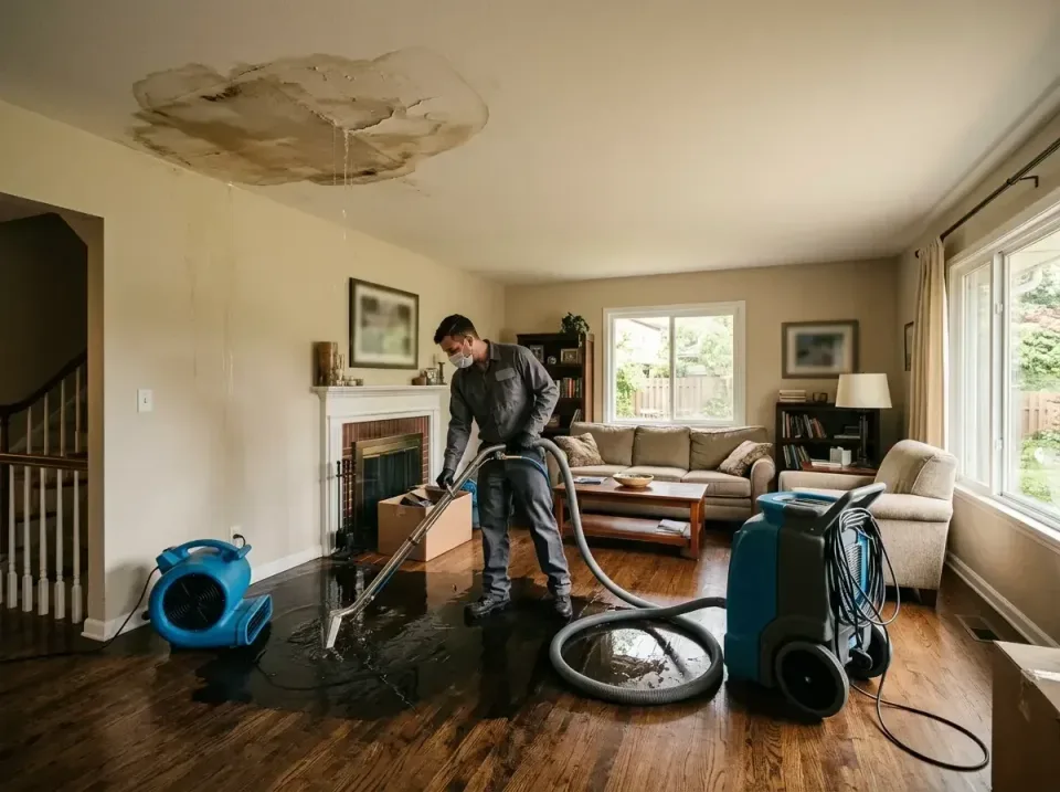 attic-pipe-burst-ceiling-drip-008 — frequently asked questions, Water Damage Restoration & Carpet Care in Greenwood, PA